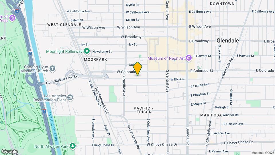 433 W Elk Ave Map and Location Details