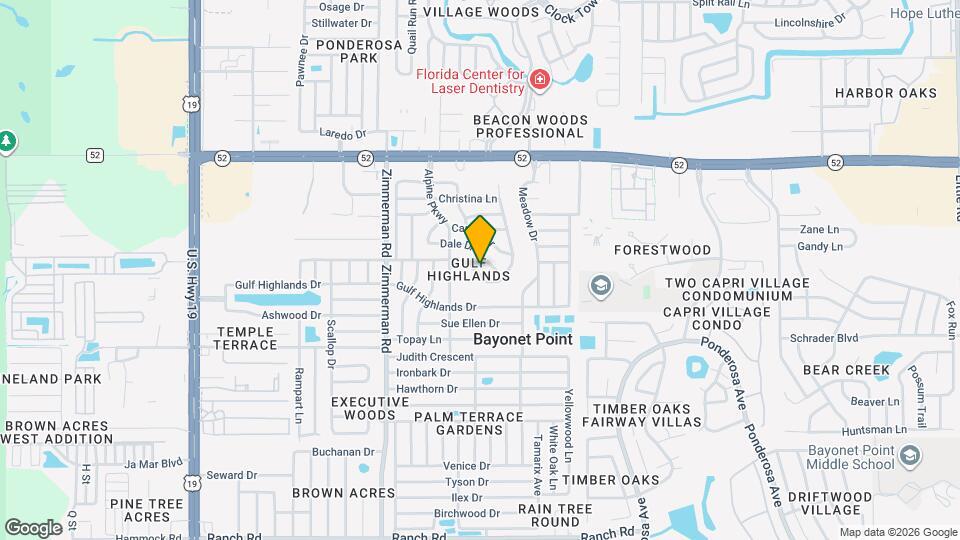 7713 Seashore Dr Mapa y Detalles de la Ubicación