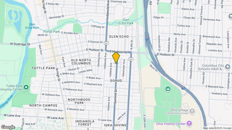 2435 Summit St Map and Location Details