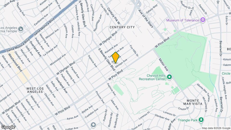 10393 Almayo Ave Map and Location Details