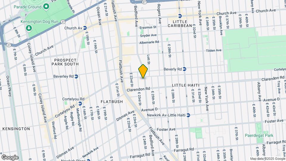 2452 Bedford Ave Map and Location Details