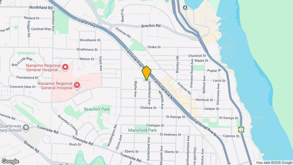1441 Sunderland Ave Map and Location Details