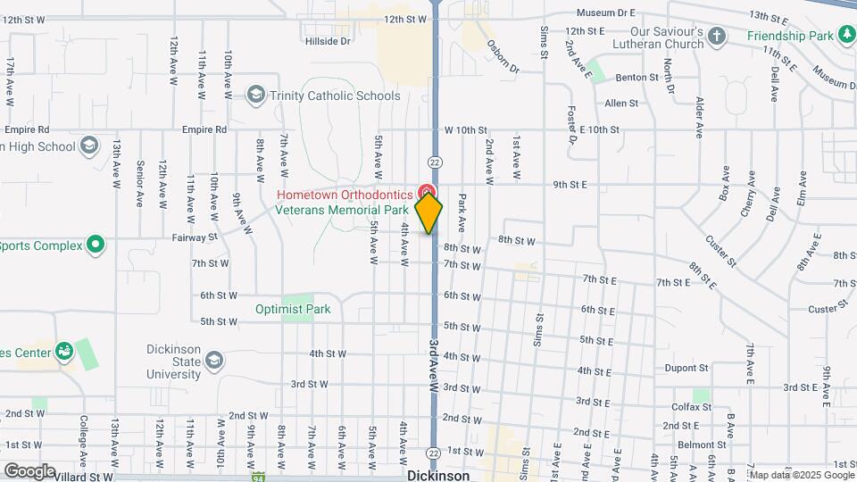 735 3rd Ave W Map and Location Details