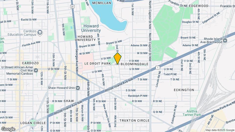 1964 2nd St NW Map and Location Details