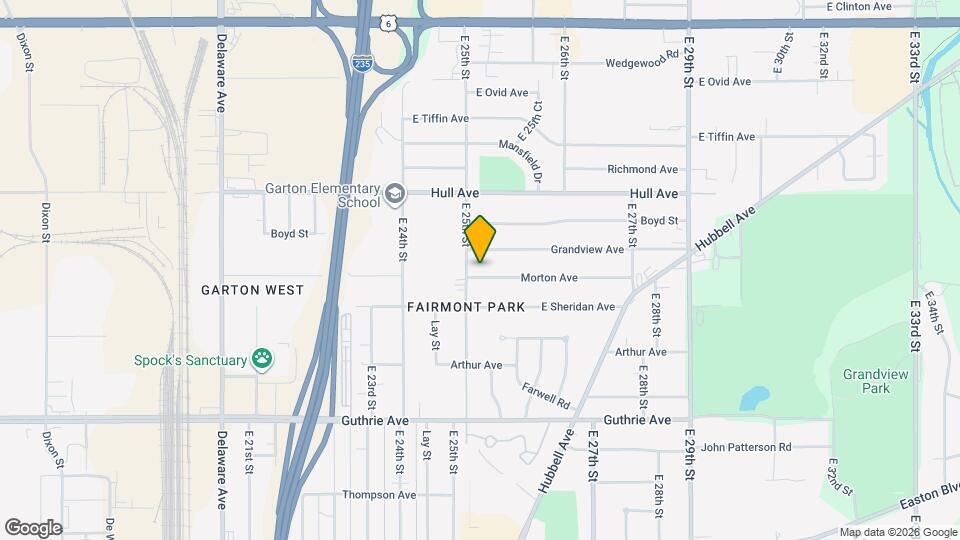 2512 Morton Ave Map and Location Details