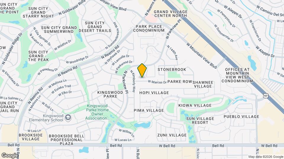 14658 W Marcus Dr Map and Location Details