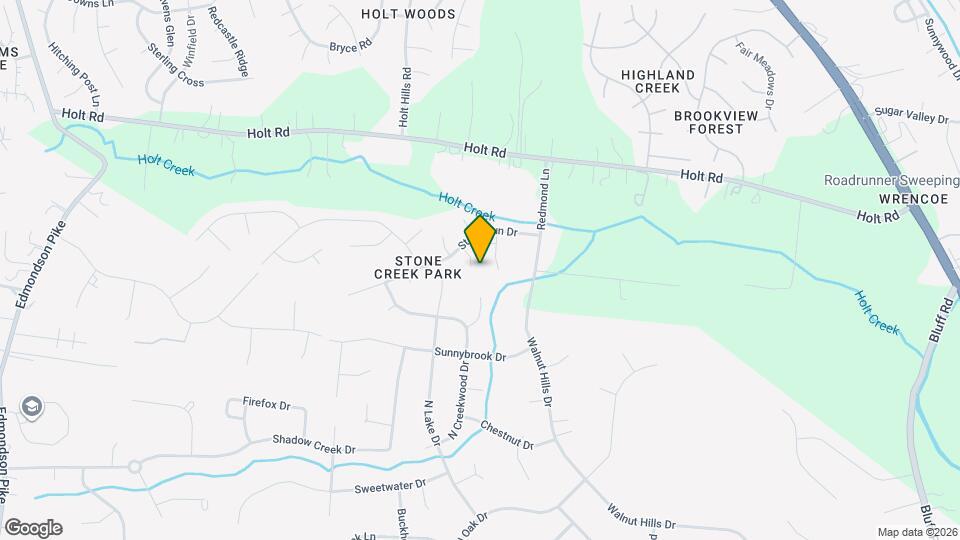 317 Stone Heath Ct Mapa y Detalles de la Ubicación