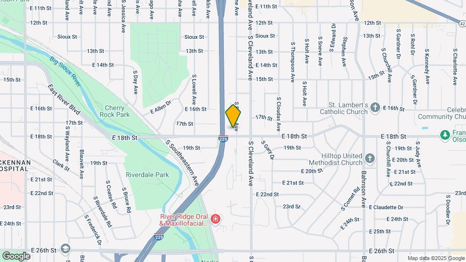 1015 S Blaine Ave Map and Location Details