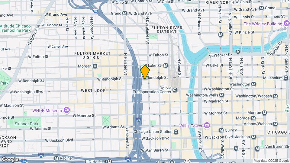659 W Randolph St Mapa y Detalles de la Ubicación