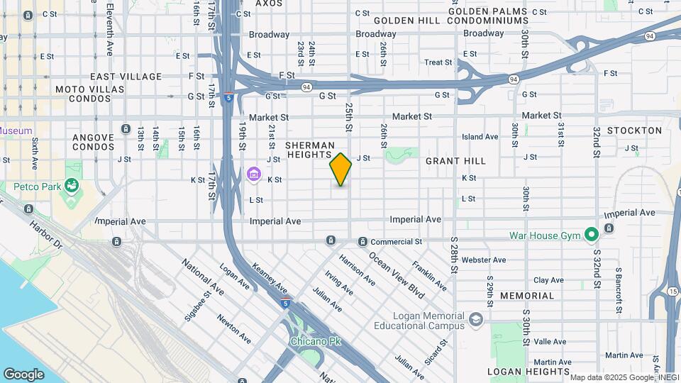 2480 L St Mapa y Detalles de la Ubicación