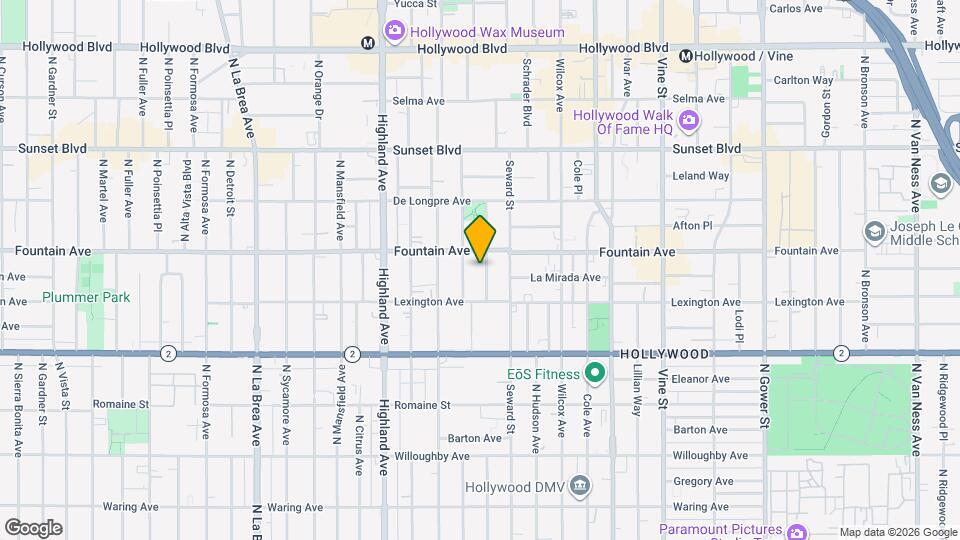 1239 N June St Map and Location Details