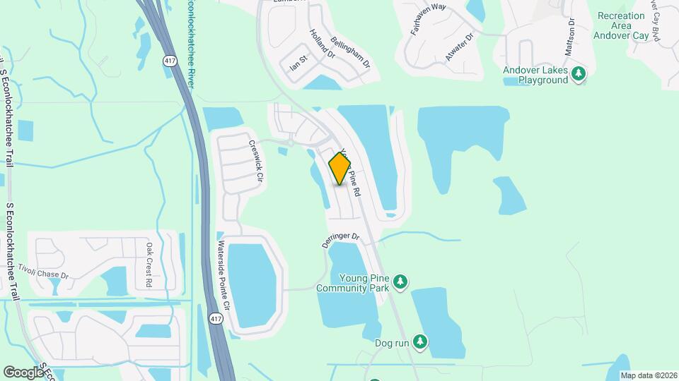 10412 Kiplinger Ln Map and Location Details
