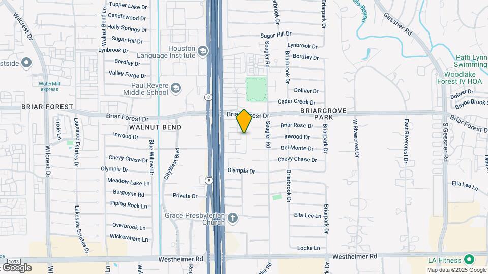 1655 W Sam Houston Pkwy S Map and Location Details