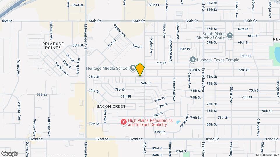 6105 73rd St Map and Location Details