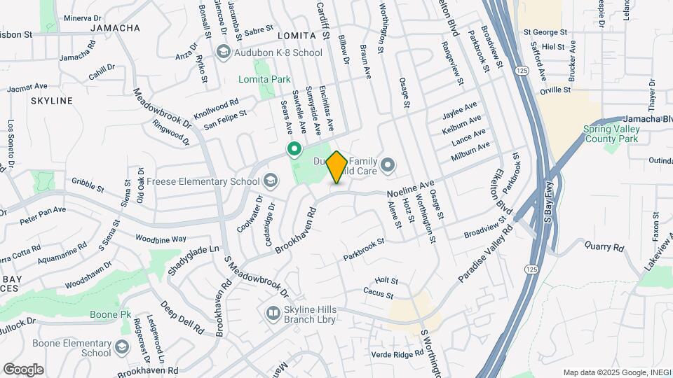 8430 Noeline Ave Map and Location Details