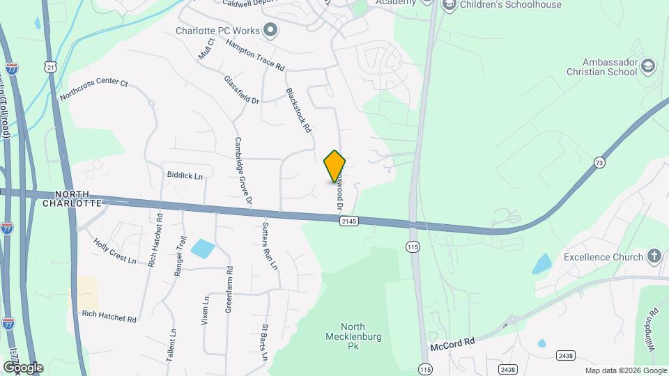 16901 Knoxwood Dr Map and Location Details