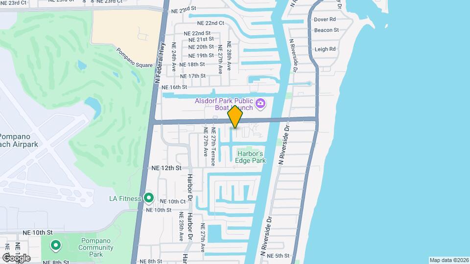2800 NE 14th St Map and Location Details
