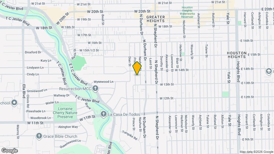 1328 Prince St Map and Location Details