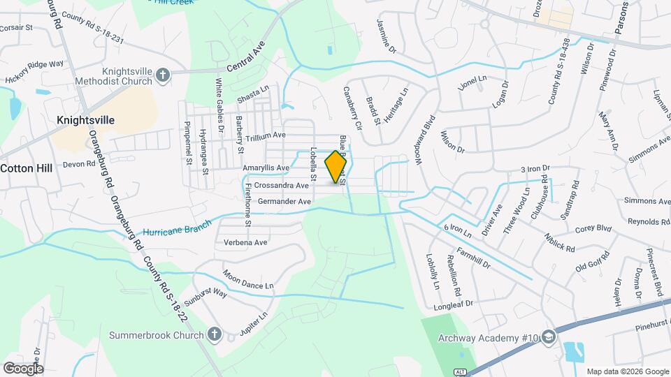 105 Crossandra Ave Map and Location Details