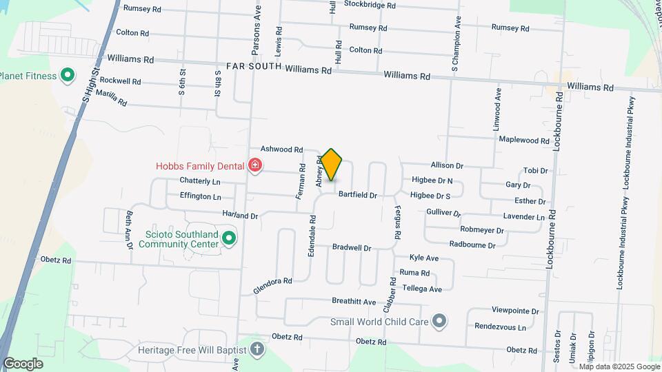 3747 Christie Rd W Map and Location Details