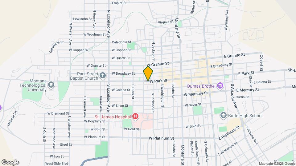 516 W Park St, Unit B Map and Location Details