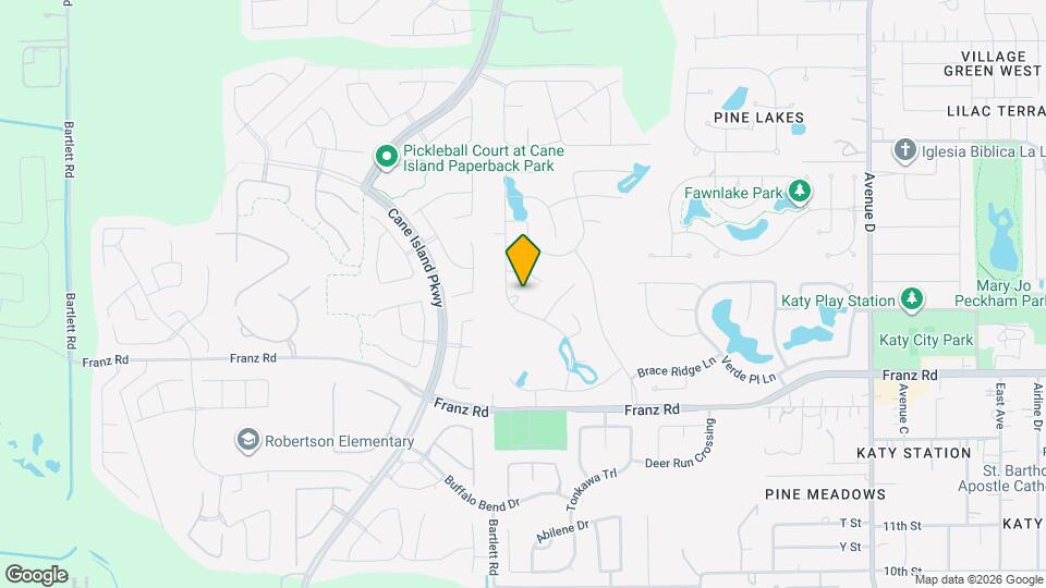 6703 Harkness Oak Ct Mapa y Detalles de la Ubicación