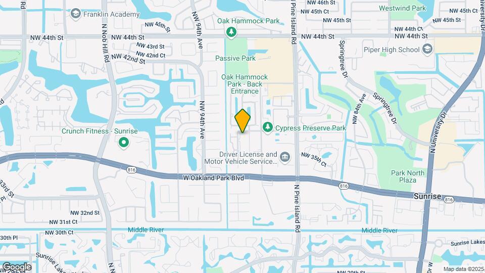 3752 NW 91st Ln Map and Location Details