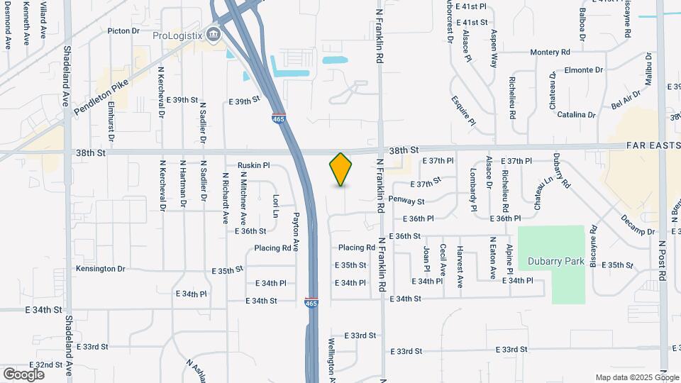 3732 Roseway Ln Map and Location Details