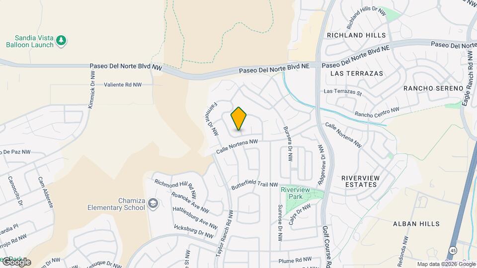 5025 Summersville Dr NW Map and Location Details