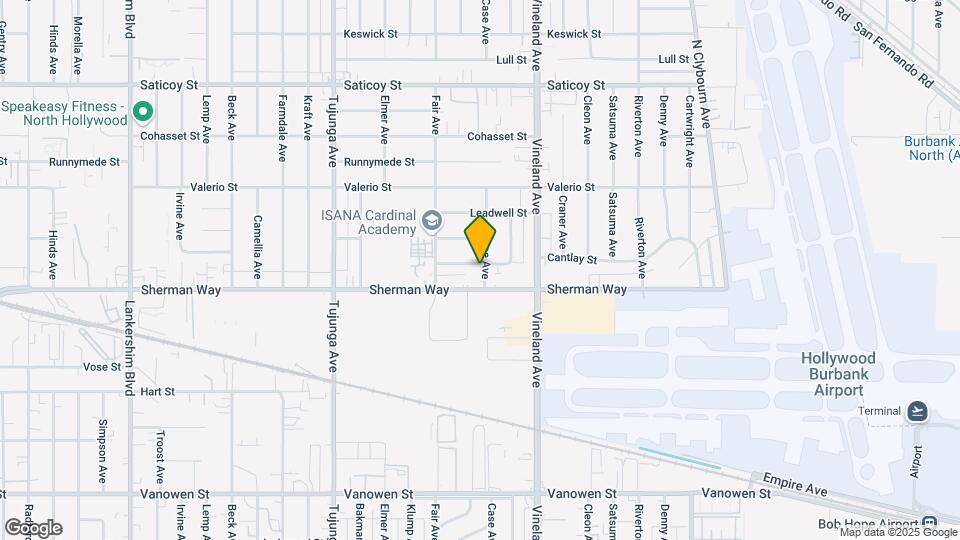 7221 Case Ave Mapa y Detalles de la Ubicación