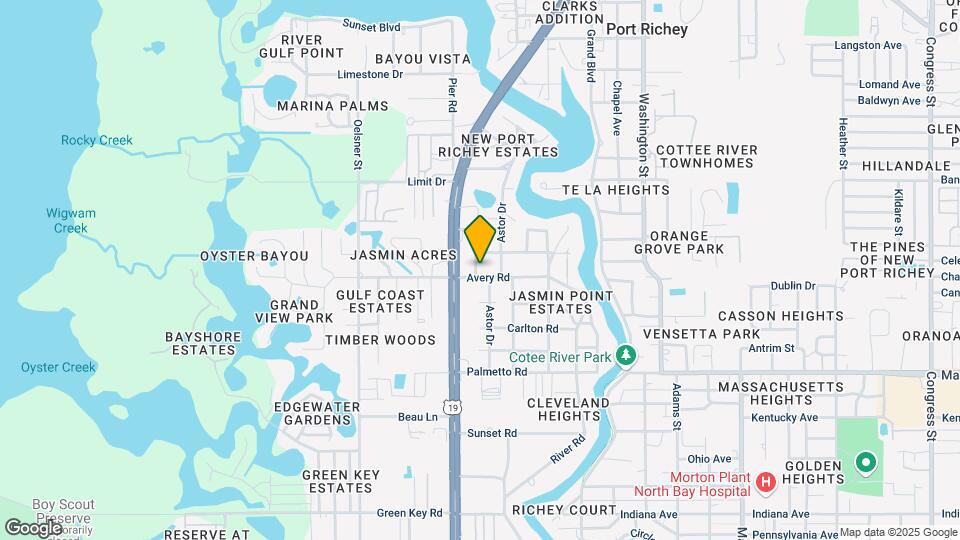 5307-5321 Avery Rd Map and Location Details