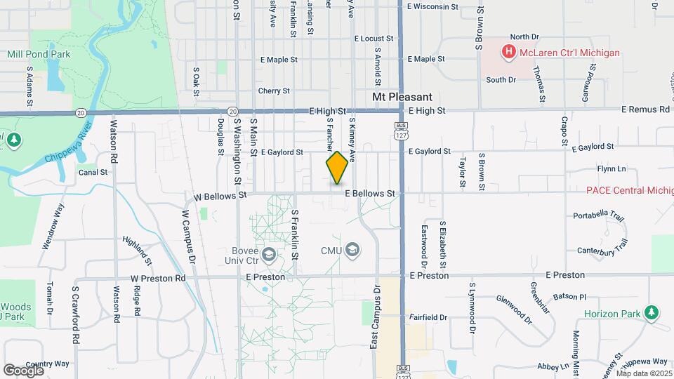 1041 S Fancher St Map and Location Details