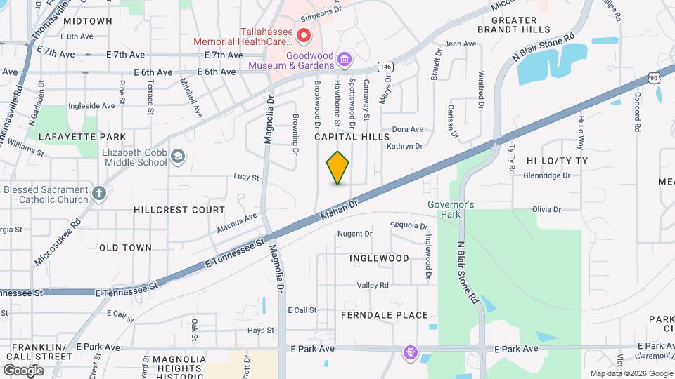 1503 Sauls St Map and Location Details