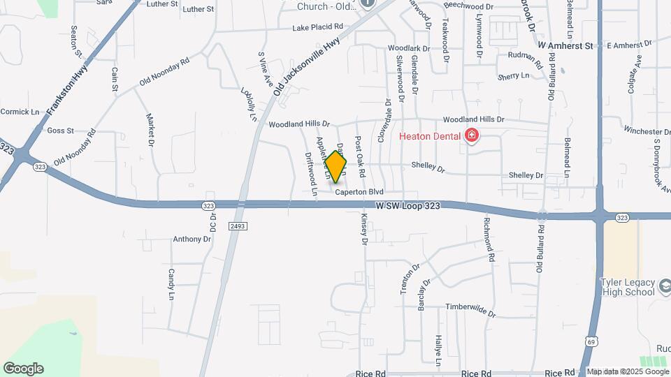 4014 Appletree Ln Map and Location Details