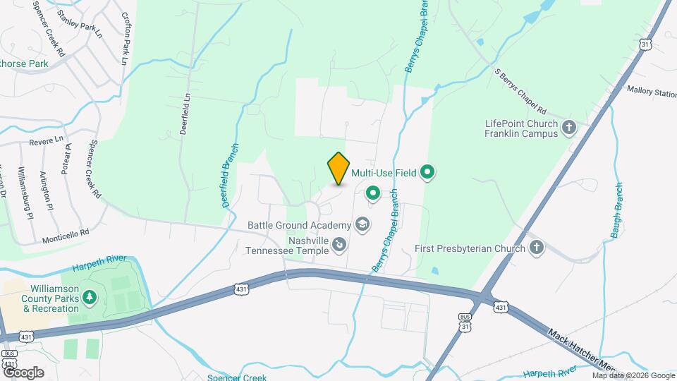 1108 Gray Fox Ln Map and Location Details