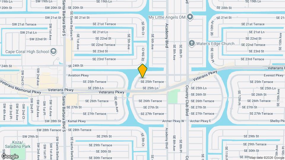 511 SE 25th Terrace Map and Location Details