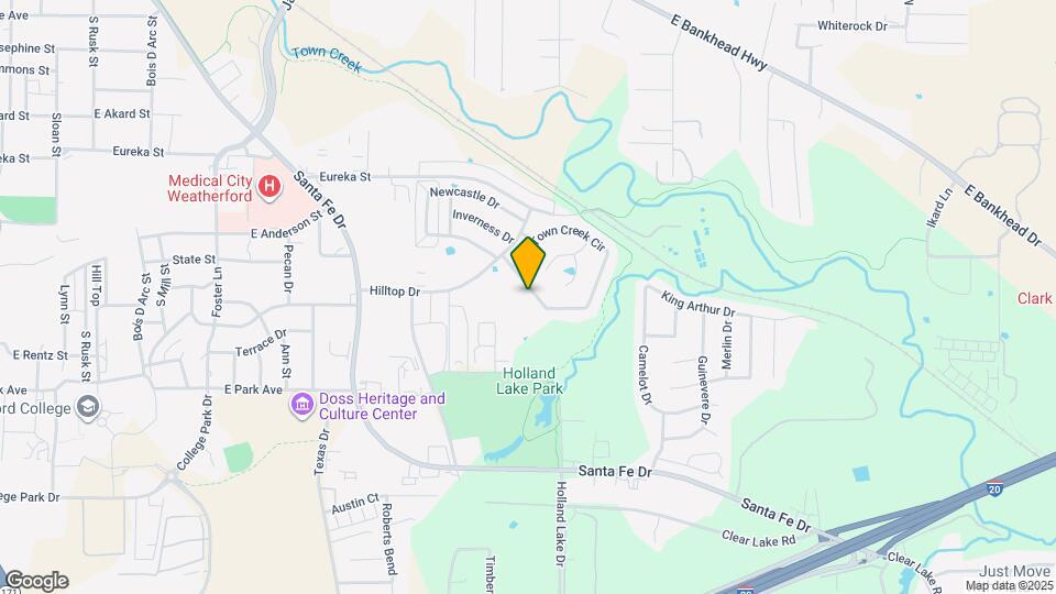 1424 Town Creek Cir Map and Location Details