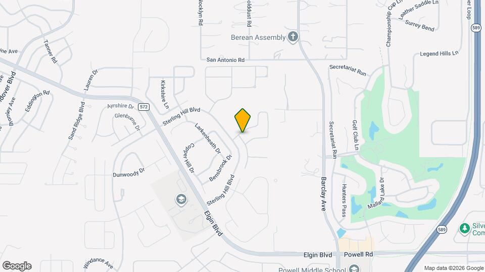 14556 Edgemere Dr Map and Location Details
