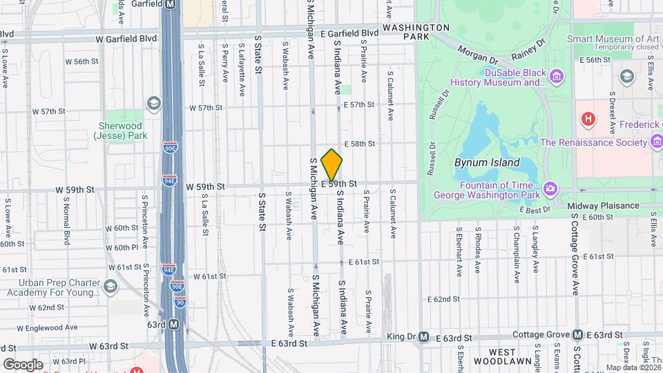 127 E 59th St Map and Location Details