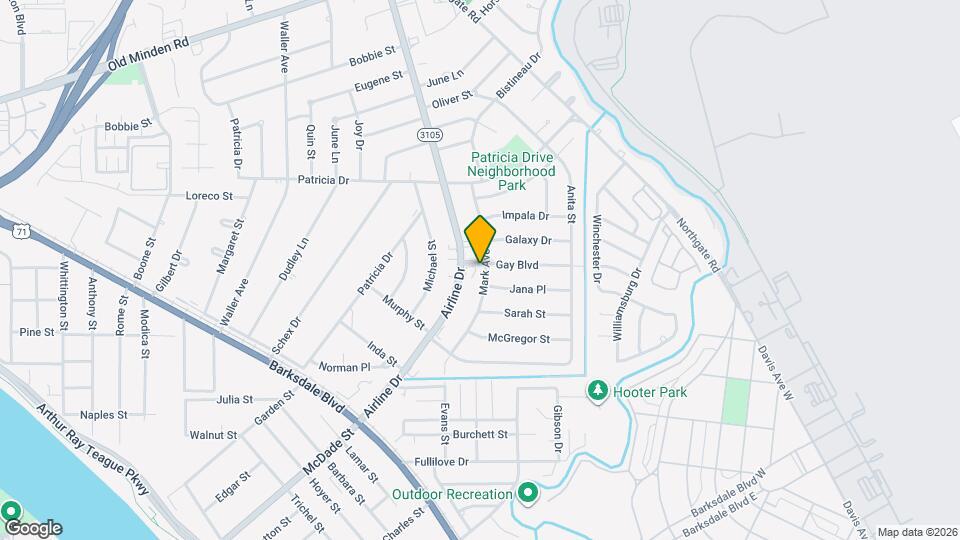 3104 Gay Blvd Map and Location Details