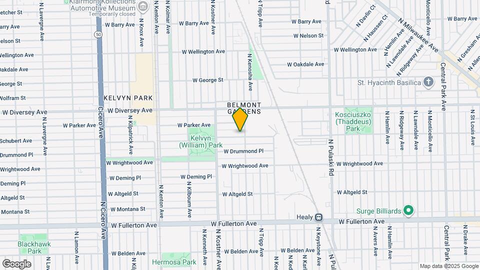 4310 W Schubert Ave Map and Location Details