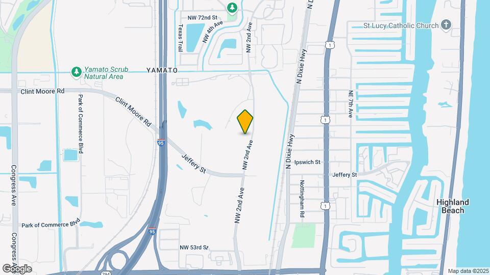 6161 NW 2nd Ave, Unit 322 Map and Location Details