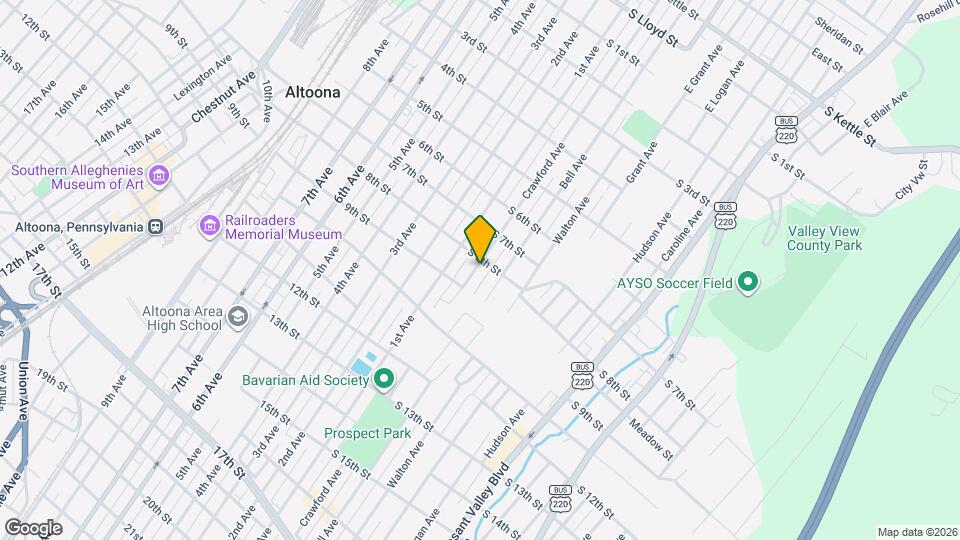 807 Crawford Ave Mapa y Detalles de la Ubicación