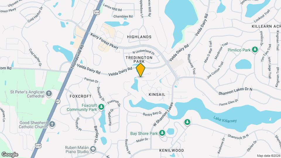 2576 Yarmouth Ln Map and Location Details