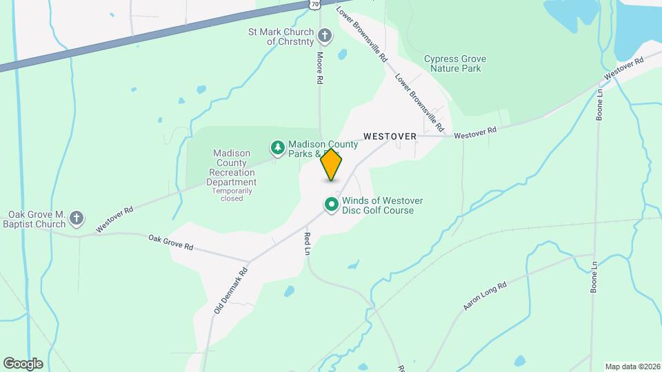 115 Old Denmark Rd Map and Location Details