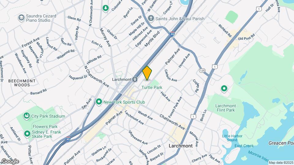 1833 Palmer Ave Map and Location Details