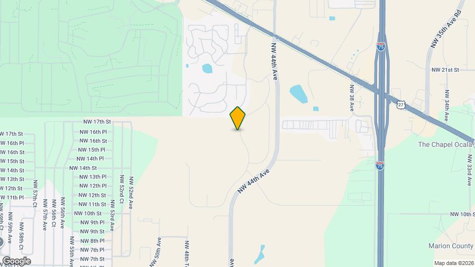 1632 NW 44th Ct Map and Location Details