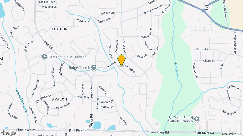 8344 Attleboro Dr Mapa y Detalles de la Ubicación