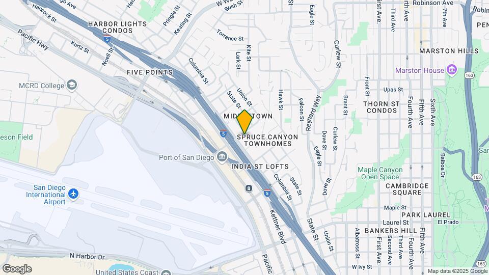 3250-3260 Columbia St Map and Location Details