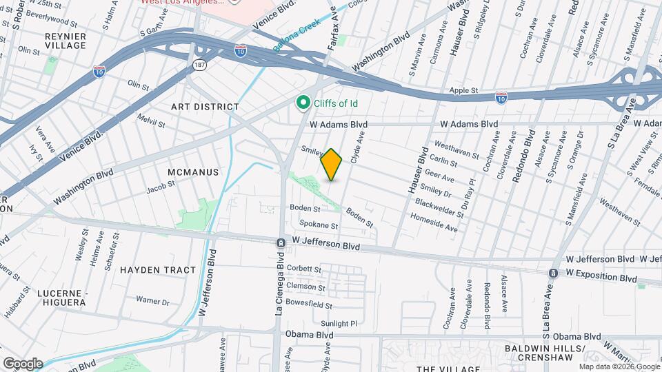 2752 Thurman Ave Map and Location Details